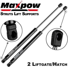 img 4 attached to Maxpow 6451 68101213AA Rear Hatch Liftgate Struts Tailgate Support Compatible With Dodge Journey 2009-2016, Rear Hatch Tailgate Lift Support Struts (2pcs)