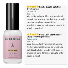 img 3 attached to 👑 Princess Pheromones for Women: Ultra Strength Organic Fragrance Spray (1 Fl. Oz) - Attracts Men with Human Grade Pheromones