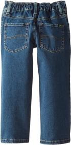 img 1 attached to 👖 Boys' Regular Fit Relaxed Jeans - Little Sport Jeans for Boys