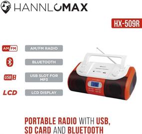 img 1 attached to Переносной аудио- и видеоплеер HANNLOMAX HX 509R с Bluetooth-возможностями