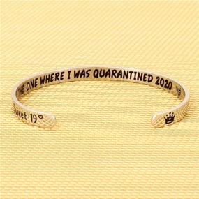 img 2 attached to 🎁 2020 Birthday Gifts for Women Girls, Funny Quote Birthday Bracelet for various ages - 12th, 13th, 14th, 15th, 16th, 17th, 18th, 19th, 20th, 21st, 30th, 40th, 50th, 60th, 70th, 80th - Ideal Birthday Gift for Friend, Sister, Daughter, and Mom