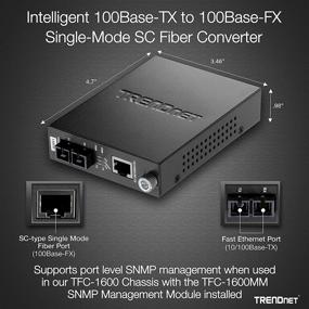 img 2 attached to «TRENDnet Intelligent 100Base TX 100Base FX TFC 110S15I» - ТРЕНДнет Интеллектуальный 100Base TX 100Base FX TFC 110S15I.