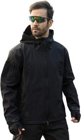 img 3 attached to 🧥 TACVASEN Men's Special Ops Tactical Soft Shell Jacket: Superior Performance Coat for Military Operations