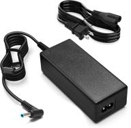 💻 blue tip laptop adapter charger power supply cord compatible with hp 15-f272wm, 15-f271wm, 15-f233wm, f387wm, 15-xxxx series notebook pc, hp chromebook 11 14 g3 g4 g5, stream 13 14, touchsmart 11 13 15, pavilion 11 13 15 logo