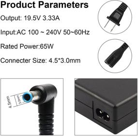 img 3 attached to 💻 Blue Tip Laptop Adapter Charger Power Supply Cord Compatible with HP 15-f272wm, 15-f271wm, 15-f233wm, f387wm, 15-xxxx Series Notebook PC, HP Chromebook 11 14 G3 G4 G5, Stream 13 14, Touchsmart 11 13 15, Pavilion 11 13 15