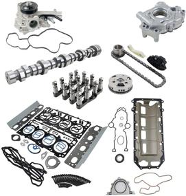 img 4 attached to MDS Lifters VVT Camshaft Full Set Replacement for Dodge Ram 1500 5.7L HEMI 09-19 - Complete Kit with Water/Oil Pump, Timing Chain, Head Gasket, Valve Cover Koomaha