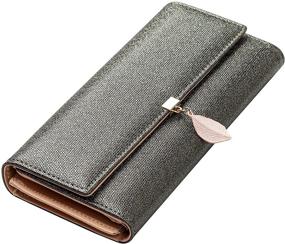 img 1 attached to Wallets Leather Cellphone Departments Capacity Women's Handbags & Wallets for Wallets