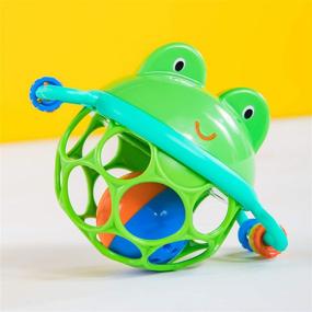 img 3 attached to Bright Starts Oball Musical Shake Toy, Jingle & Grasp Pal, BPA-Free Baby Rattle Toy, Suitable for Newborns and Up