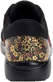 img 2 attached to Alegria Womens Qarma Walking Flower Women's Shoes for Athletic
