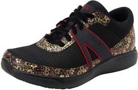 img 4 attached to Alegria Womens Qarma Walking Flower Women's Shoes for Athletic
