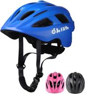 top-rated toddler bike helmet: 17 vents, durable & comfortable, adjustable for kids (age 3-5) logo