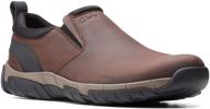 👞 men's brown leather clarks grove sneaker shoes logo