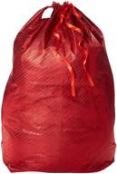 🎁 jumbo festive red gift bag - reusable, xxxl size for oversized presents - 36 x 44 inches logo