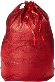 img 4 attached to 🎁 Jumbo Festive Red Gift Bag - Reusable, XXXL Size for Oversized Presents - 36 x 44 Inches