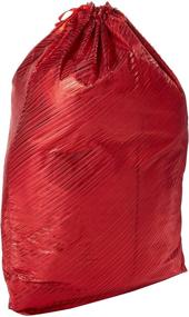 img 3 attached to 🎁 Jumbo Festive Red Gift Bag - Reusable, XXXL Size for Oversized Presents - 36 x 44 Inches