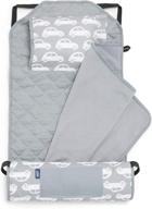 🚗 modern nap mat with pillow for toddler boys & girls, ideal for daycare & preschool, features elastic corner straps, cotton blend materials, bpa-free (cars) - wildkin kids logo