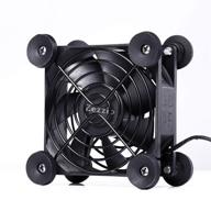 💨 enhance performance and extend lifespan with 80mm usb cooling fan for av receiver dvr playstation/tv box/game console logo