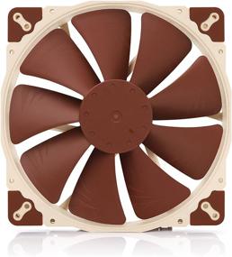 img 3 attached to 🔇 Noctua NF-A20 FLX, высококачественный бесшумный вентилятор, 3-контактный (200x30мм, коричневый)