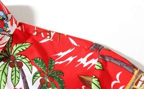 img 1 attached to Hawaiian Christmas Shirts with SSLR Sleeve