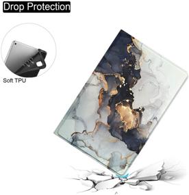 img 1 attached to Feams PU Leather iPad 10.2 Case 2021 2020 2019: Stylish Marble Flip Stand Cover for iPad 9th/8th/7th Gen 10.2 Inch Tablet