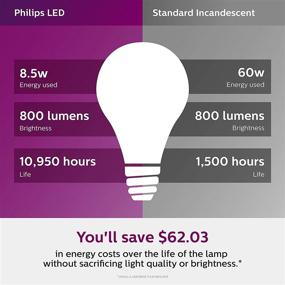 img 1 attached to 💡 Efficient Philips Non Dimmable Frosted Light Bulb - Illuminate your space with non-dimmable brilliance!