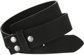 img 2 attached to Men's Casual Suede Leather Belt - Enhancing Your Accessory Collection