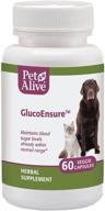 🐶 petalive glucoensure: herbal supplement for maintaining normal blood sugar levels in pets логотип