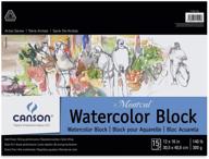 canson montval watercolor blocks sheets logo