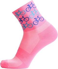 img 3 attached to CompressPrint Cycling Compression Socks for Men and Women - Sports & Running Socks