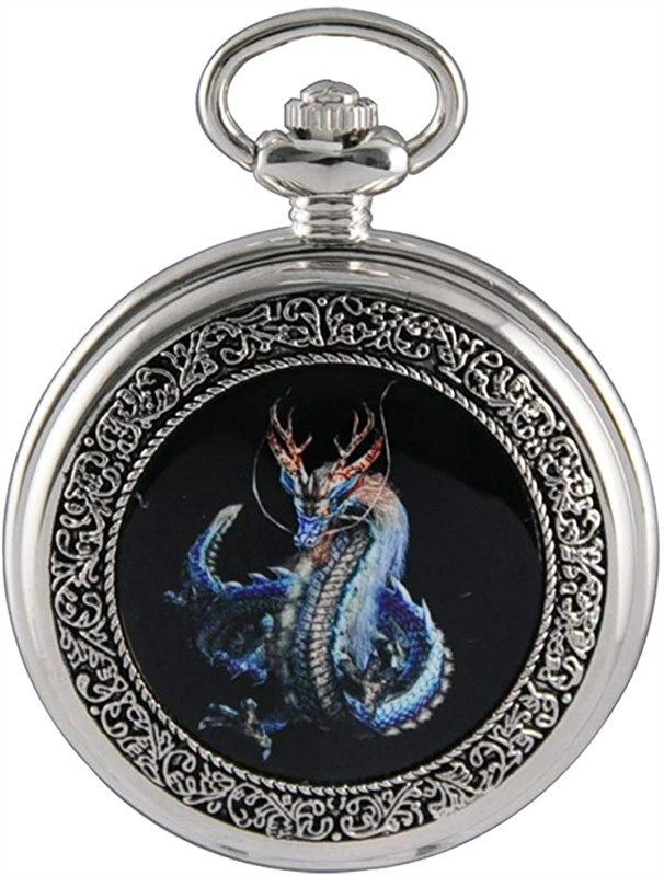 VIGOROSO Watches Steampunk Dragon Painting logo