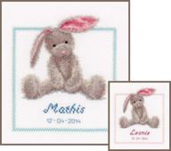 vervaco bunny counted stitch multi colour logo