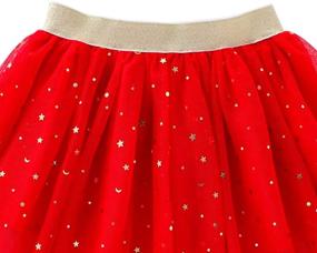 img 2 attached to 👧 Toddlers Girls Sparkle Sequins Skirts & Skorts, 3-4 Year Old Girls' Clothing