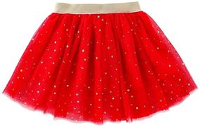 img 3 attached to 👧 Toddlers Girls Sparkle Sequins Skirts & Skorts, 3-4 Year Old Girls' Clothing