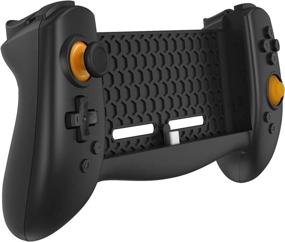 img 2 attached to Kinvoca Nintendo Switch Handheld Mode Switch Controller with Ergonomic Grips and Joy Pad Pro: Supports Motion Control, Dual Shock for Enhanced Gaming Experience