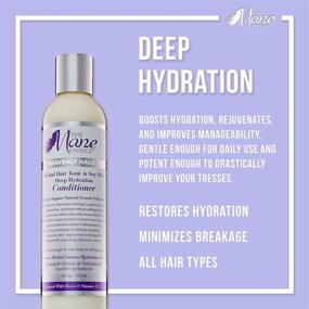 img 2 attached to 🌿 Revive and Hydrate with THE MANE CHOICE Heavenly Halo Herbal Hair Tonic & Soy Milk Deep Hydration Conditioner