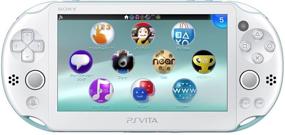 img 2 attached to 🎮 PlayStation Vita Wi-Fi PCH-2000ZA14: Light blue/White Japanese Import – A Gamer's Delight!