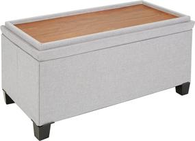 img 2 attached to Fresh Home Elements 250089 013 Ottoman