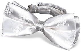 img 4 attached to Brocade First Communion Bow Tie