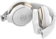🎧 audio-technica ath-ar3btbk sonicfuel wireless on-ear headphones with mic &amp; control, white - bluetooth enabled logo