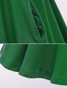 img 2 attached to TriKalor Dresses Sleeve Skater Pockets