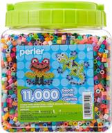 🎨 kids crafts: assorted multicolor perler beads fuse beads, 11000 pcs logo