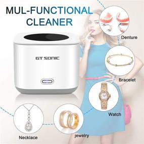 img 1 attached to 🧼 Portable Ultrasonic Jewelry Cleaner for Effective Cleaning