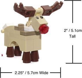 img 2 attached to 🌟 Captivating LEGO Holiday Christmas MiniFigure Animal Collection - Delightful Festive Characters for Your Christmas Display