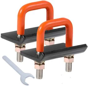 img 4 attached to 🔒 CZC AUTO Heavy Duty Hitch Tightener: Anti-Rattle Stabilizer for 1.25 2 Inch Hitch, with Rubber Coated Lock Down & Bonus Wrench, Ideal for Hitch Tray Cargo Carrier, Bike Rack, and Trailer Ball Mount