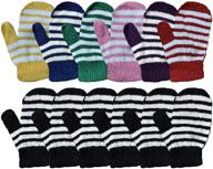 mittens excell winter colorful stretch 🧤: необходимые аксессуары для девочек в холодную погоду логотип