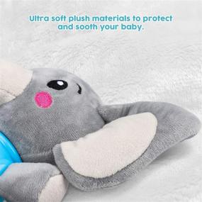 img 3 attached to 🐘 STEAM Life Plush Elephant Baby Toys: Musical, Light-Up, and Perfect for 0-36 Months - Ideal Baby Gifts for Boys, Girls, and Toddlers - 0 3 6 9 12 Month Christmas Baby Gifts