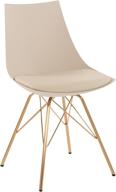 🪑 contemporary comfort: explore the osp home furnishings oakley mid-century modern bucket chair in cream логотип