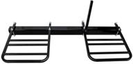 🚲 convenient rv bike rack: quick products qprbm2r bumper-mounted 2-bike rack logo