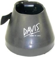 🐴 ultimate hoof protection: davis barrier boot - rubber black trail boot for horses and equines logo