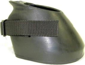 img 1 attached to 🐴 Ultimate Hoof Protection: Davis Barrier Boot - Rubber Black Trail Boot for Horses and Equines